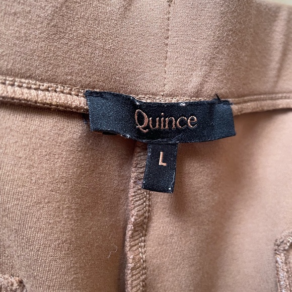Quince Ultra-Stretch Ponte Straight Leg
Pants in Roasted Pecan w/ 32” inseam - Picture 6 of 7